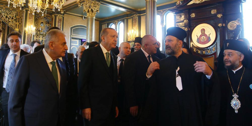 Γιατί βρέθηκε σε χριστιανική εκκλησία ο Ερντογάν [εικόνες]