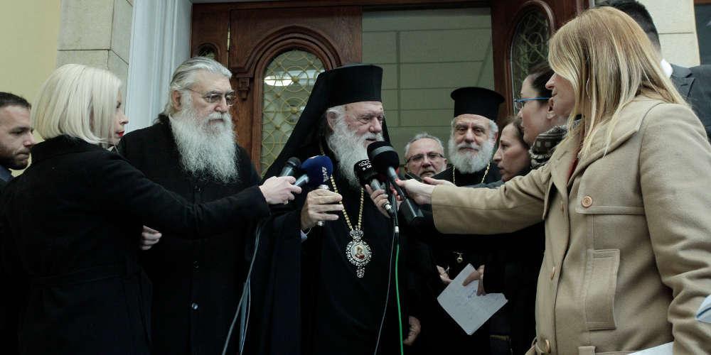 Επίθεση Ιερώνυμου σε Γαβρόγλου: Πραξικοπηματική επέμβαση της Πολιτείας σε ζητήματα Εκκλησίας