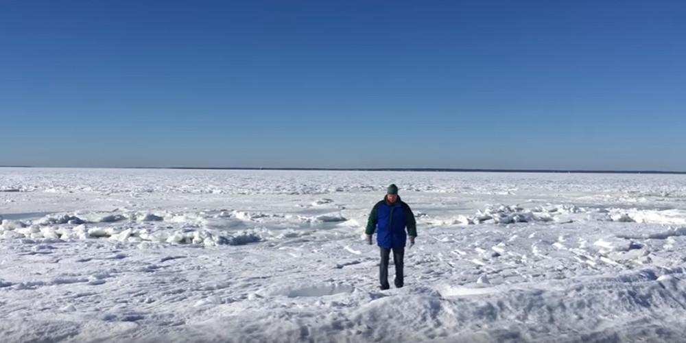 Απίστευτο: Πάγωσε ο ωκεανός στη Μασαχουσέτη! [βίντεο]