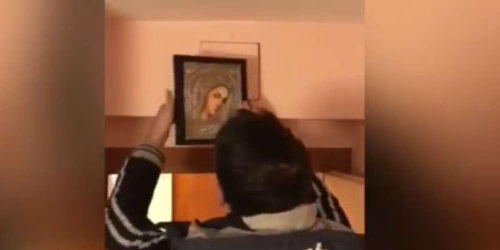 Απίστευτο: Εκρυβαν ναρκωτικά πίσω από την εικόνα της Παναγίας [εικόνες & βίντεο]