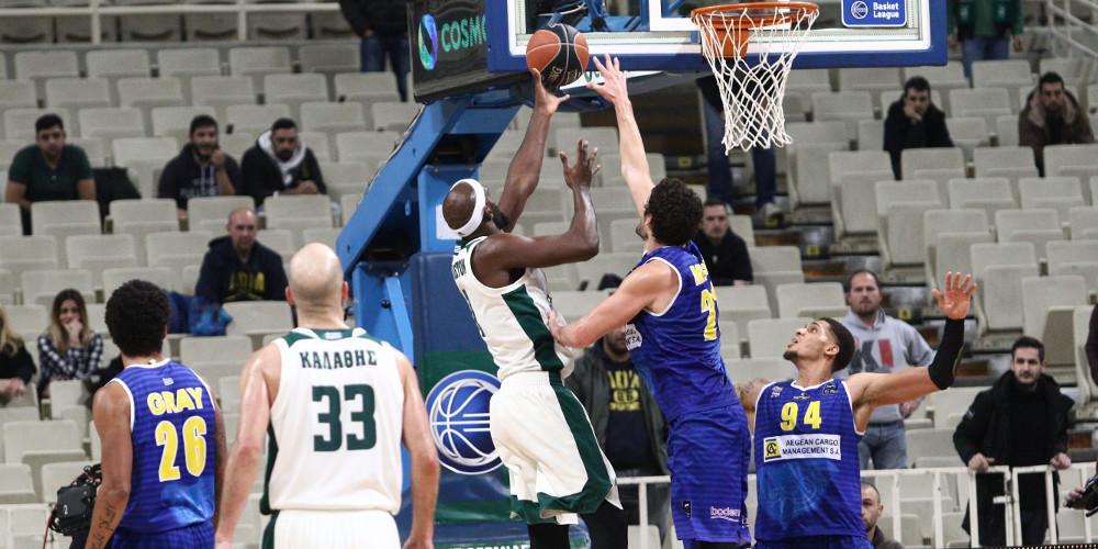 Απίστευτο παιχνίδι στο ΟΑΚΑ: Ο Παναθηναϊκός 120-118 το Λαύριο στη 2η παράταση