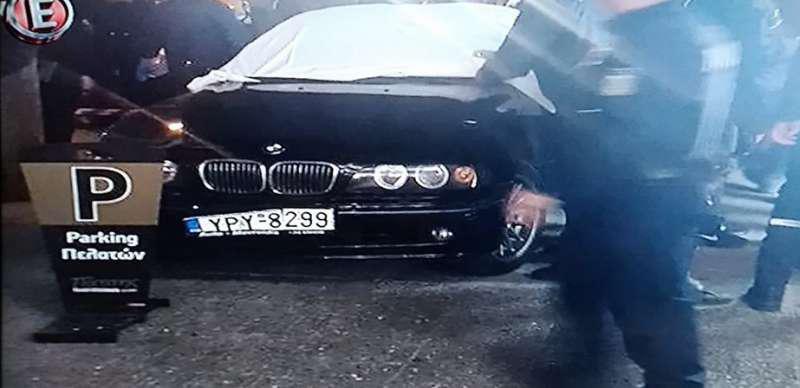 Η πρώτη φωτογραφία από το σημείο της δολοφονίας Στεφανάκου