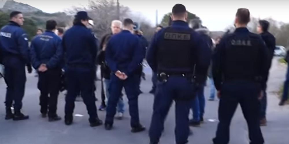 Ματαιώθηκε η εκδήλωση της Χρυσής Αυγής στη Χίο – Ένταση και αντεγκλήσεις [βίντεο]