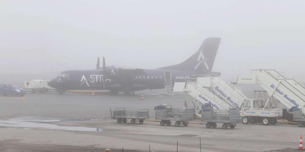 Συναγερμός στο αεροδρόμιο «Μακεδονία»: Αεροπλάνο προσγειώθηκε αναγκαστικά λόγω της κακοκαιρίας