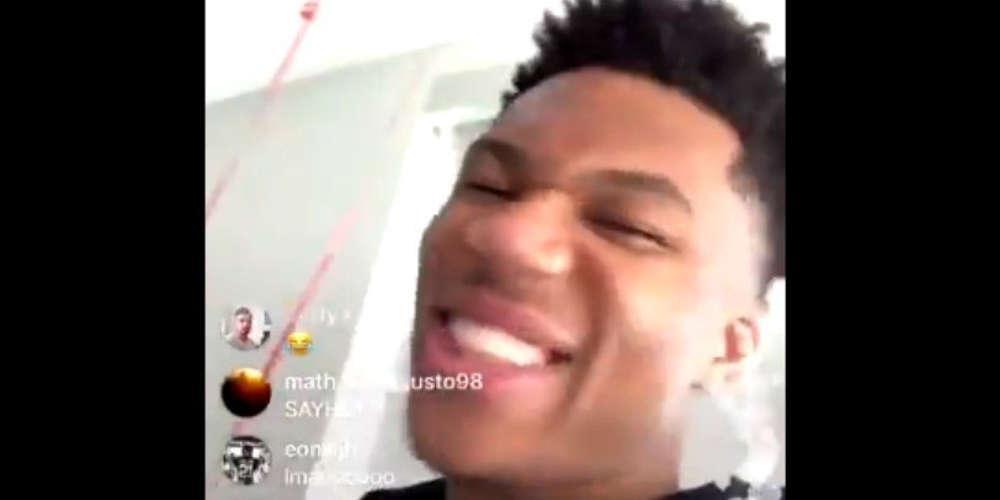 Το... πονηρό δώρο της κοπέλας του στον Γιάννη Αντετοκούνμπο! [βίντεο]