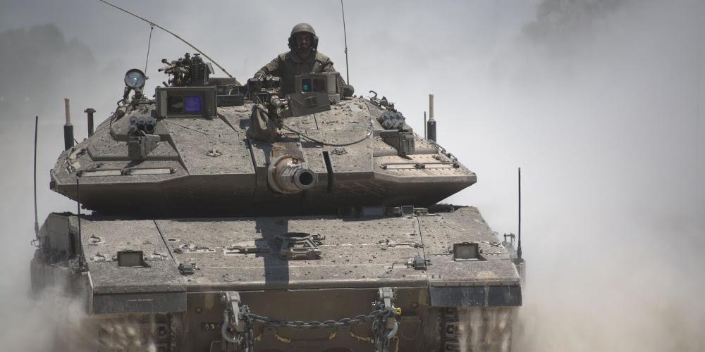 Επίθεση του Ισραήλ με τανκ στη Λωρίδα της Γάζας