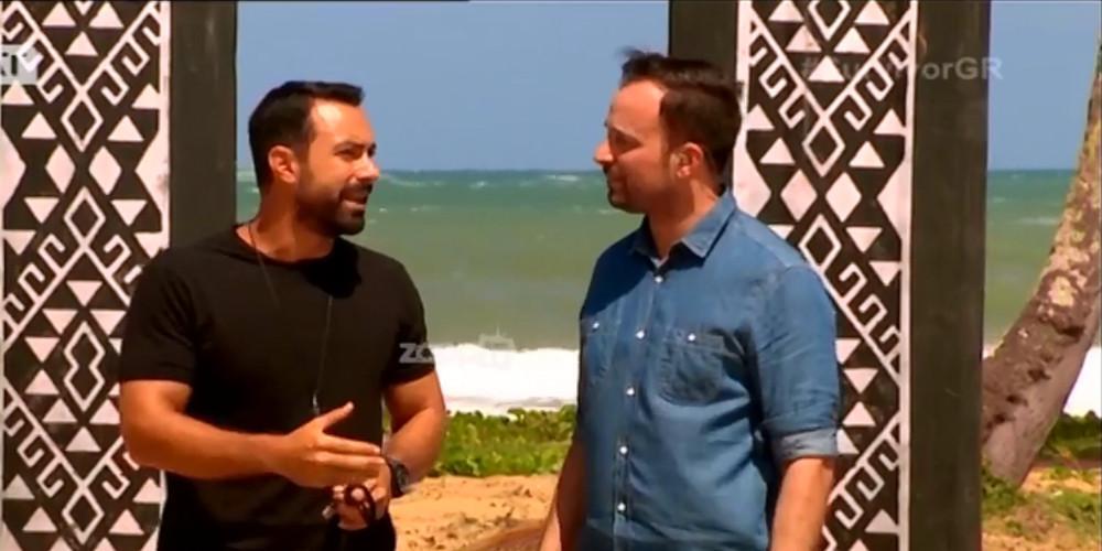 Survivor: Ο Σάκης Τανιμανίδης υποδέχτηκε το Γιώργο Λιανό [βίντεο]