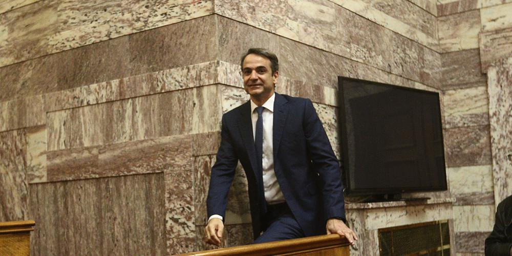 Μητσοτάκης για Σκοπιανό: Απαράβατοι όροι το Erga omnes και η συνταγματική αλλαγή