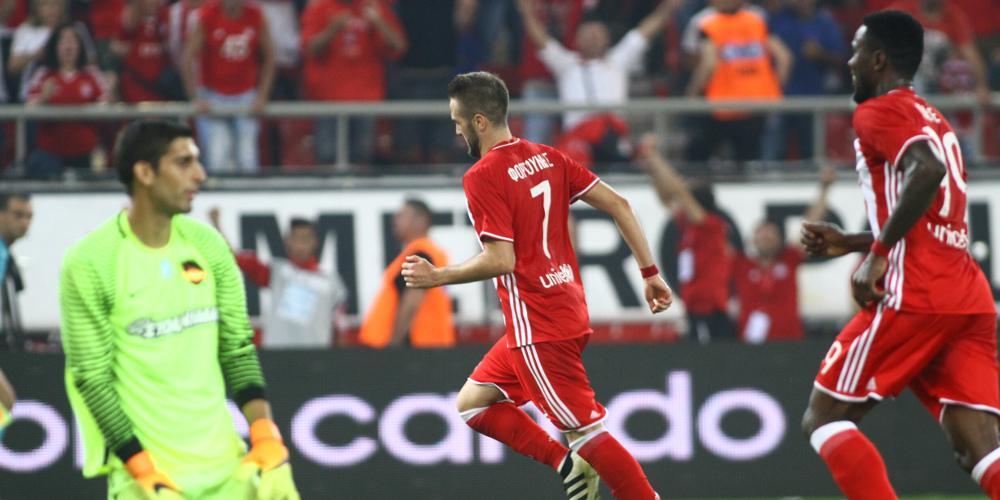 Απόλυτος κυρίαρχος στο Φάληρο ο Ολυμπιακός στα ντέρμπι πρωταθλήματος με την ΑΕΚ