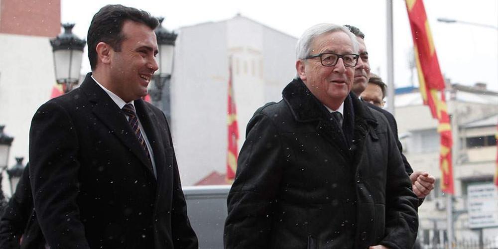 Γιούνκερ σε Ζάεφ: Λύστε το θέμα της ονομασίας