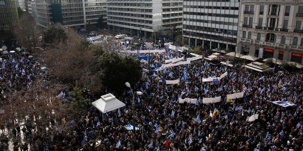 Η ιστορία μας είναι αδιαπραγμάτευτη – Εκκωφαντικό «ΟΧΙ» στο συλλαλητήριο