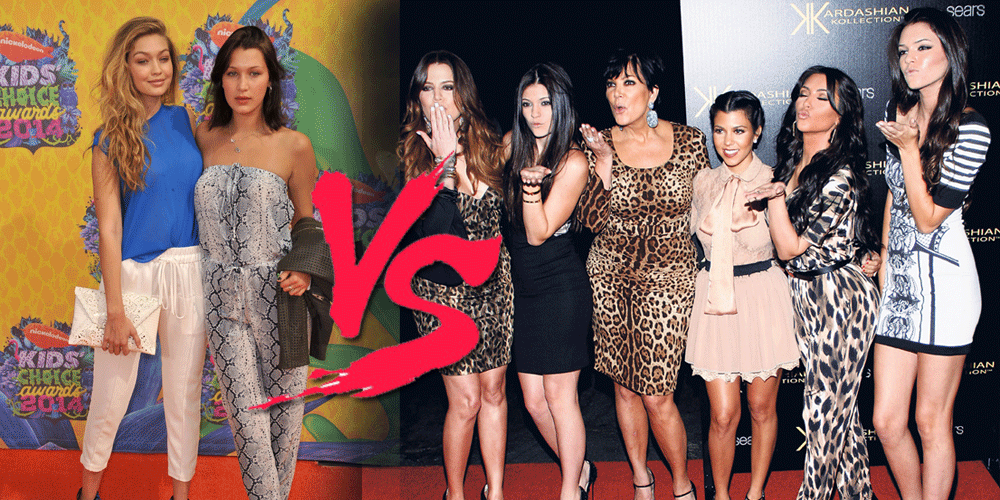 Η οικογένεια Χαντίντ τα «βάζει» με την κυριαρχία των Καρντάσιαν!