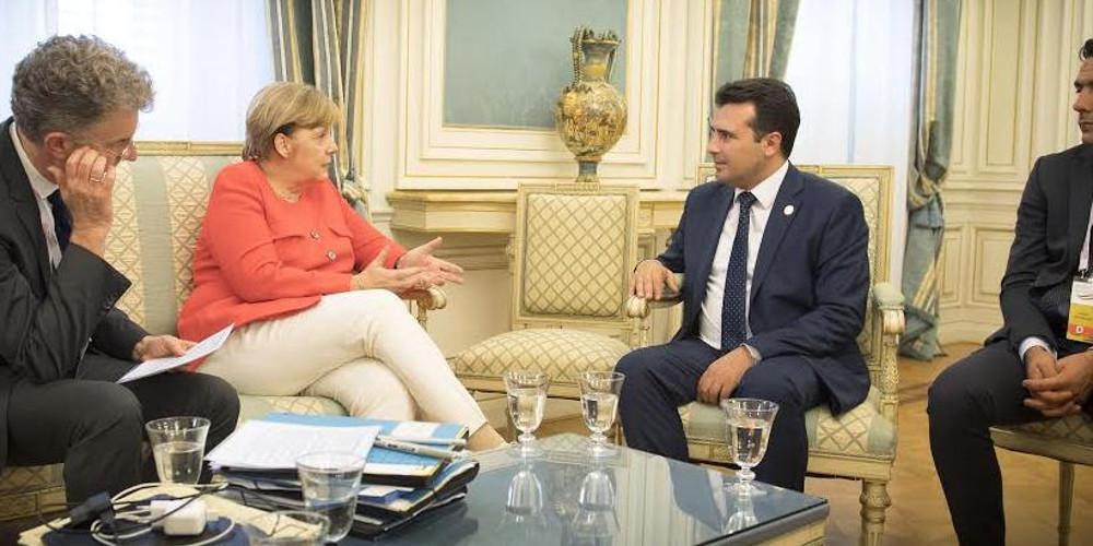 Επιστολή Μέρκελ στον Ζάεφ για την συμφωνία των Πρεσπών