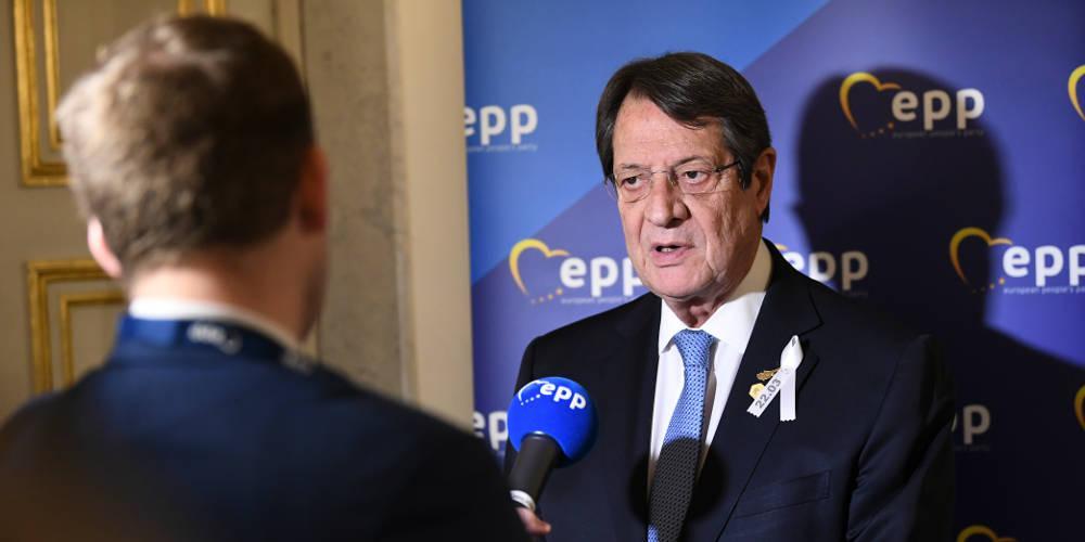 Αναστασιάδης: Να ξαναρχίσουν οι διαπραγματεύσεις για το Κυπριακό από το σημείο όπου διακόπηκαν
