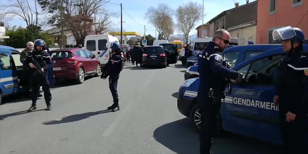 Δύο νεκροί και τρεις τραυματίες από την τρομοκρατική επίθεση σε σούπερ μάρκετ της Γαλλίας