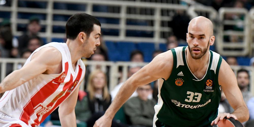 Euroleague: Ανετα ο Παναθηναϊκός 91-71 τον Ερυθρό Αστέρα