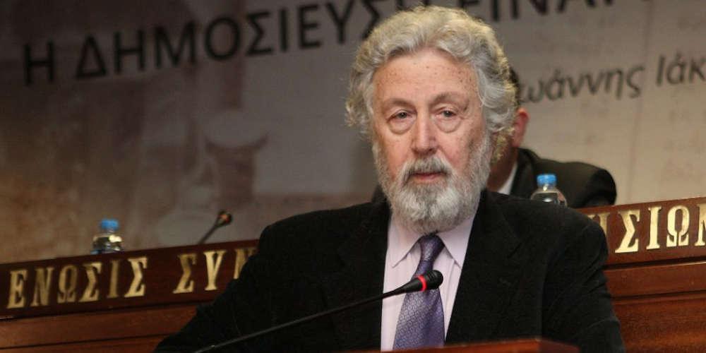 Στην εντατική από ανακοπή καρδιάς ο Φαίδων Κωνσταντουδάκης