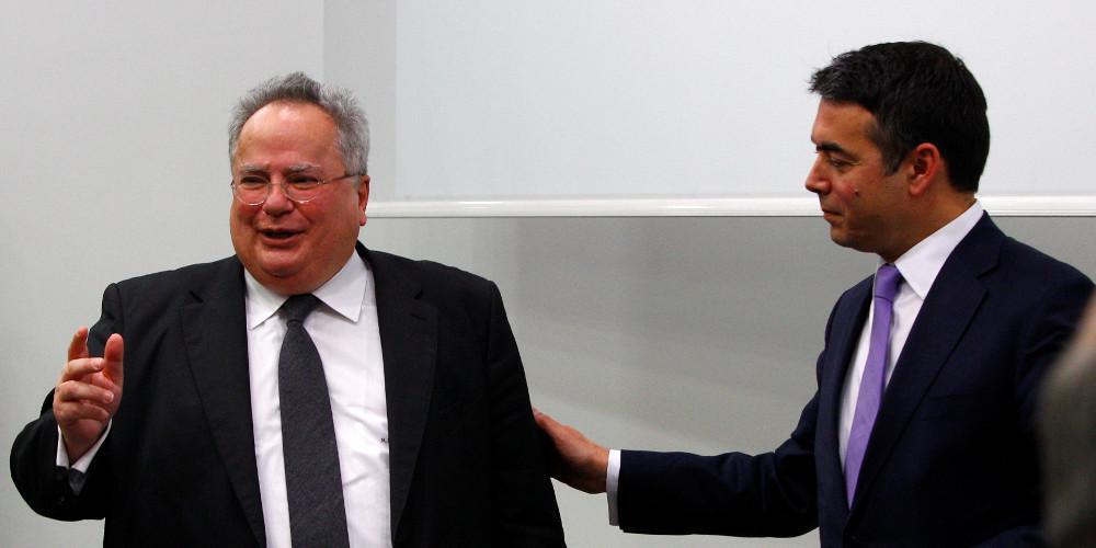 Δεύτερος γύρος επαφών για το Σκοπιανό: Νέα συνάντηση Κοτζιά-Ντιμιτρόφ