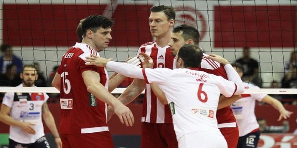 Challenge Cup: Με το ένα πόδι στον τελικό ο Ολυμπιακός- Νίκησε με 3-0 τη Σουργκούτ