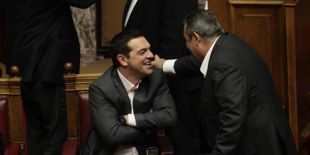 Επιστροφή στην πόλωση για Τσίπρα και Καμμένο μέχρι τις εκλογές