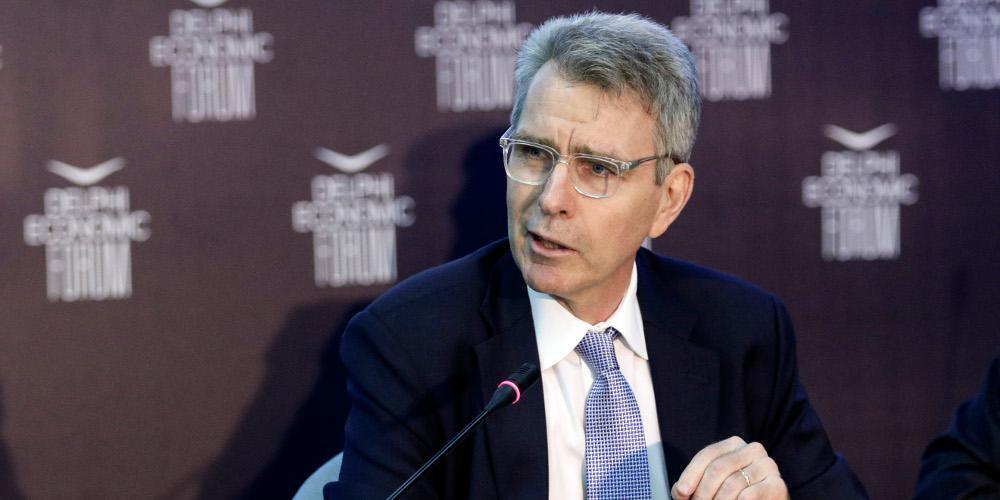 Τζέφρι Πάιατ: Πολύ σταθερά τα θεμέλια των στρατηγικών ελληνοαμερικανικών σχέσεων