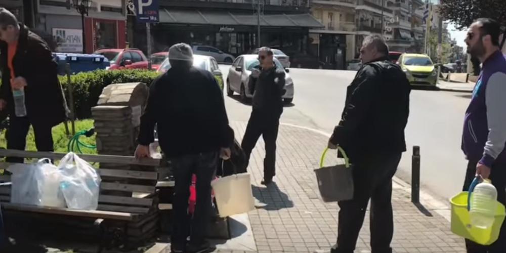 Ανακοίνωση-μνημείο από το ΥΠΕΣ: Η ΝΔ φταίει για το ότι έμεινε χωρίς νερό η Θεσσαλονίκη