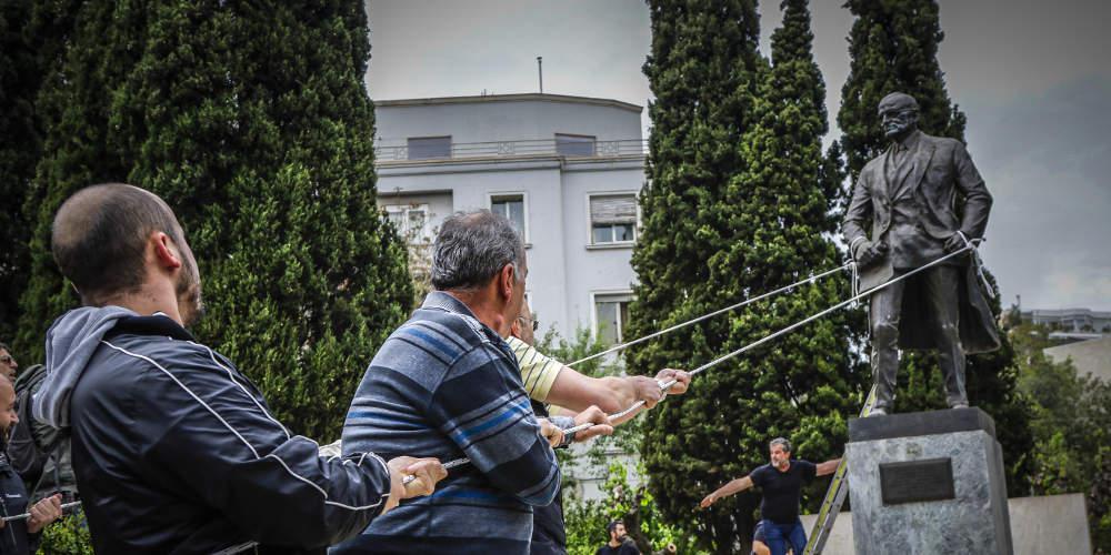 Στις 25 Απριλίου η δίκη των δύο ανδρών που επιχείρησαν να γκρεμίσουν το άγαλμα του Τρούμαν