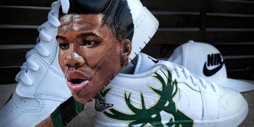 Ο Αντετοκούνμπο πλέον και σε… παπούτσια! [εικόνα]