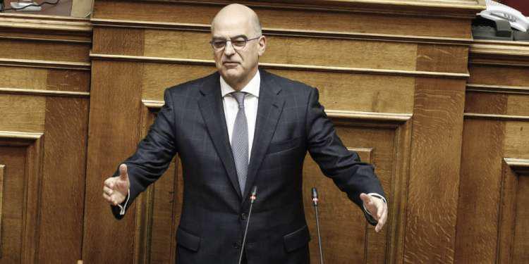 Μήνυμα Δένδια στην Τουρκία: Δεν θα μας παρασύρετε σε ρόλο Βαλκάνιου καβγατζή