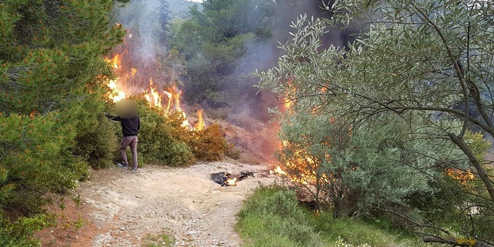 Πυροβολισμοί και καμένο ΙΧ στο δάσος της Βαρυμπόπης - Συναγερμός στις Αρχές [εικόνες]