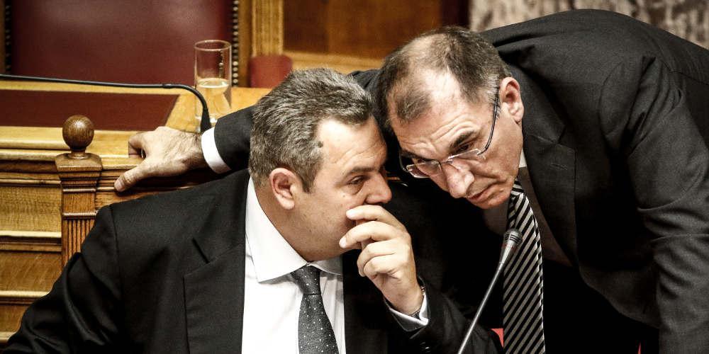 Εμφύλιος στους ΑΝΕΛ: Ενοχλημένος ο πρόεδρος Καμμένος με τον βουλευτή Καμμένο