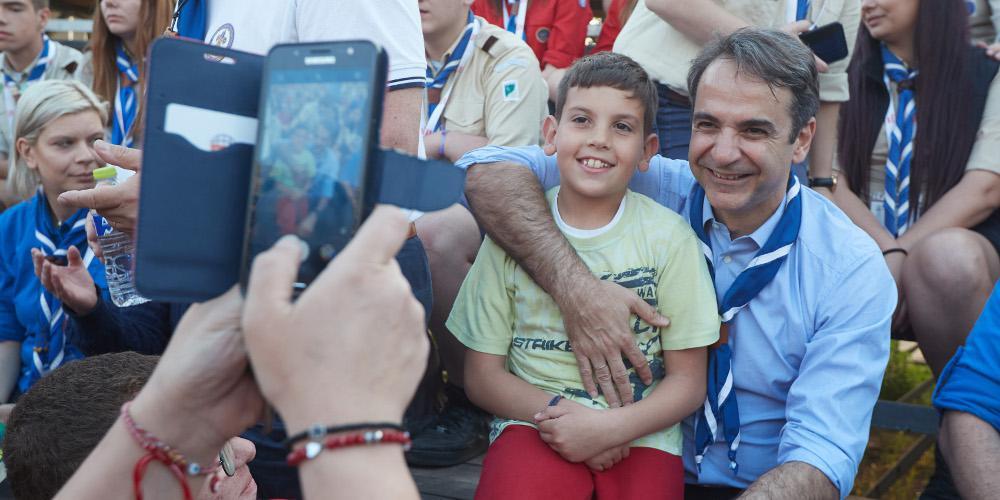 Μητσοτάκης: Με κυβέρνηση ΝΔ κανένα παιδί εκτός βρεφονηπιακών σταθμών