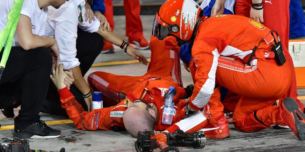 Χειρουργήθηκε ο άτυχος μηχανικός της Ferrari [εικόνα]