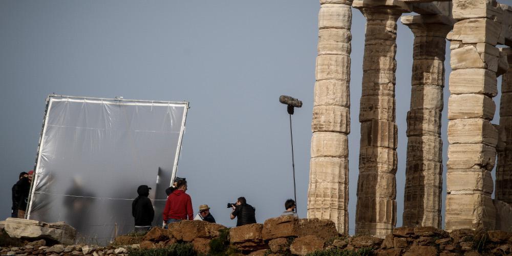 Αρχισαν τα γυρίσματα του ΒΒC στο Σούνιο [εικόνες]
