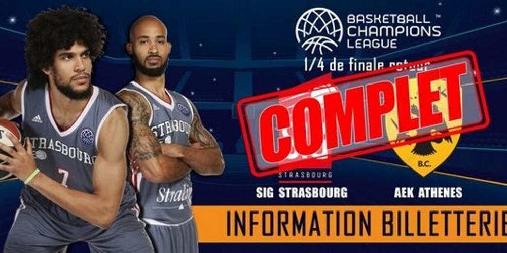 Ανακοίνωσε sold out η Στρασμπούρ για τον αγώνα με την ΑΕΚ!