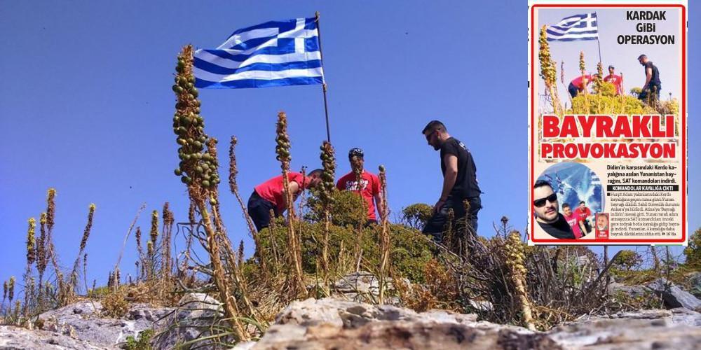 Παραλήρημα στον τουρκικό Τύπο: Βατραχάνθρωποι κατέβασαν τις σημαίες