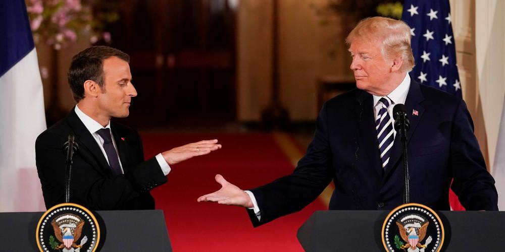 Τραμπ προς Μακρόν: Φύγε από την Ε.Ε. και έλα μαζί μου