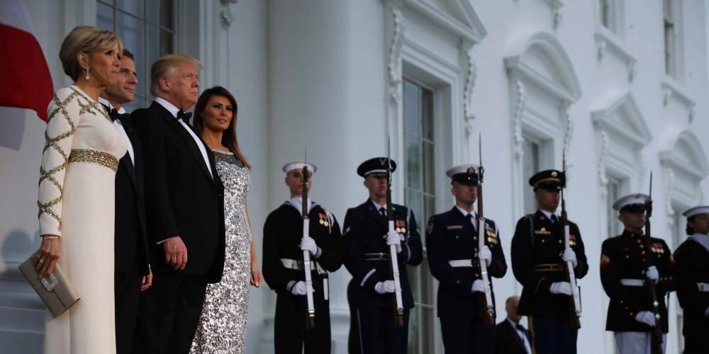 Στιγμές από το μεγαλοπρεπές δείπνο στον Λευκό Οίκο