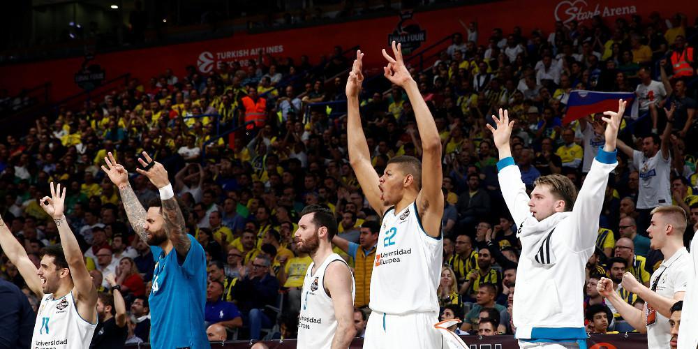 Πρόκριση στον τελικό της Euroleague πανηγύρισε η Ρεάλ Μαδρίτης με 92-83 την ΤΣΣΚΑ