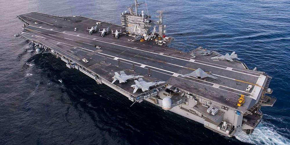 Στη Σούδα το αμερικανικό αεροπλανοφόρο «Χάρι Τρούμαν» [βίντεο]