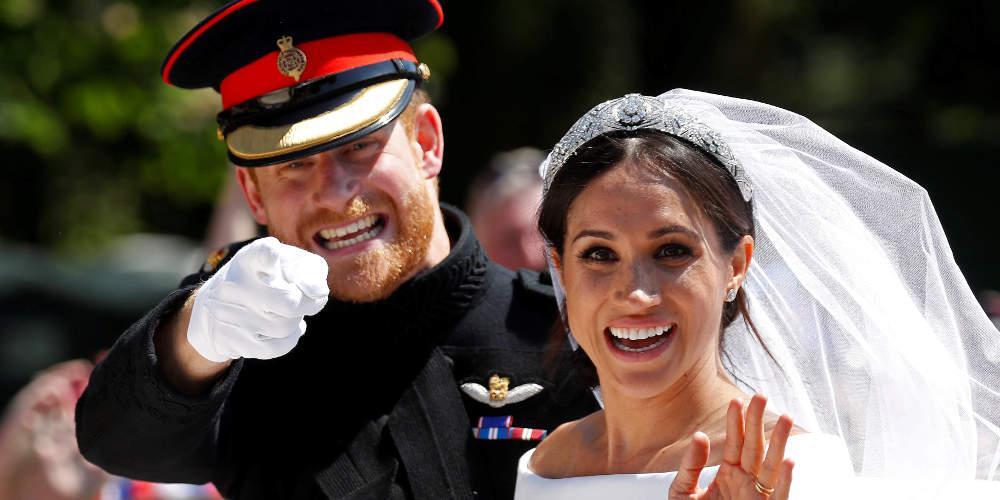 Υπέρλαμπρος βασιλικός γάμος! Πρίγκιπας Χάρι και Μέγκαν Μαρκλ έγιναν σύζυγοι [εικόνες]