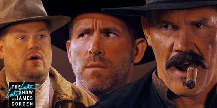 Τζέιμς Κόρντεν, Ράιαν Ρέινολντς και Τζος Μπρόλιν σε βίντεο-έπος