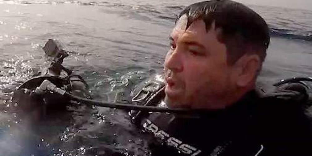 Γλίτωσε την τραγωδία δύτης που έμεινε από οξυγόνο 100μ. κάτω από τη θάλασσα [βίντεο]