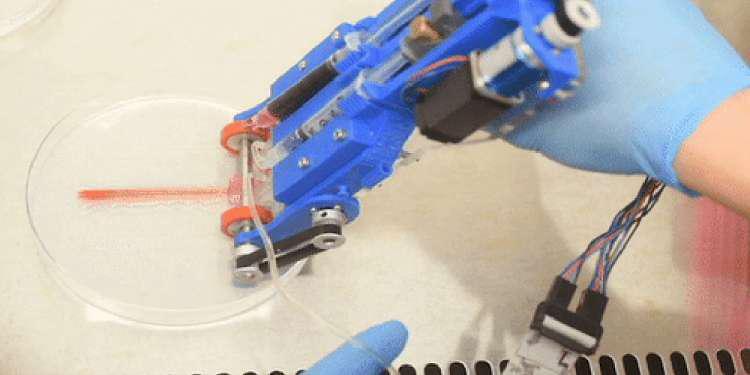 Ο πρώτος τρισδιάστατος φορητός εκτυπωτής δέρματος για βαθιά τραύματα