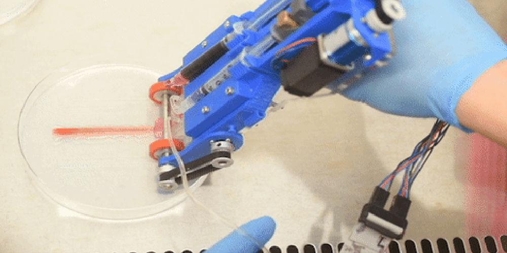 Ο πρώτος τρισδιάστατος φορητός εκτυπωτής δέρματος για βαθιά τραύματα