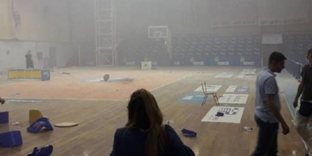 Βίντεο-σοκ από επεισόδια σε αγώνα μπάσκετ στο Μαρκόπουλο