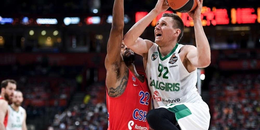Στην 3η θέση του final four της Euroleague η Ζαλγκίρις - Νίκησε 79-77 την ΤΣΣΚΑ Μόσχας