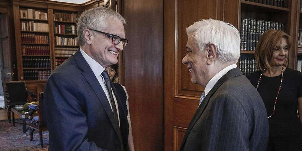 Παυλόπουλος σε Νικολέτι: Τιμή αλλά και υποχρεώσεις το να είσαι Ευρωπαίος