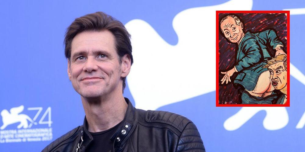 Ο Τζιμ Κάρεϊ σατιρίζει τον Ντόναλντ Τραμπ με τα σκίτσα του [εικόνες]