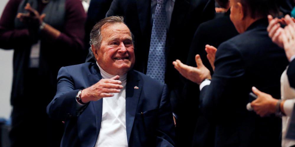 Στο νοσοκομείο εισήχθη o Τζορτζ Μπους ο πρεσβύτερος